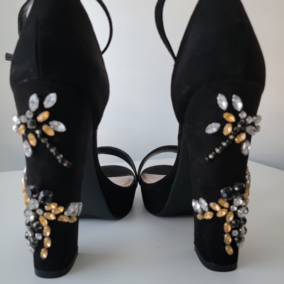 Shoe Dazzle Alisha Heeled Sandal Platform size 6 - Picture 6 of 8